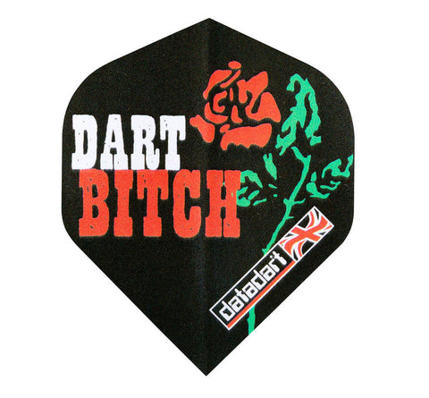 Datadart Metro M001 Dart bitch rose standard shape dart flights 5 sets