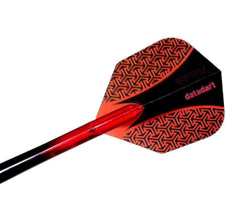Datadart 15zro red standard shape dart flights 5 sets