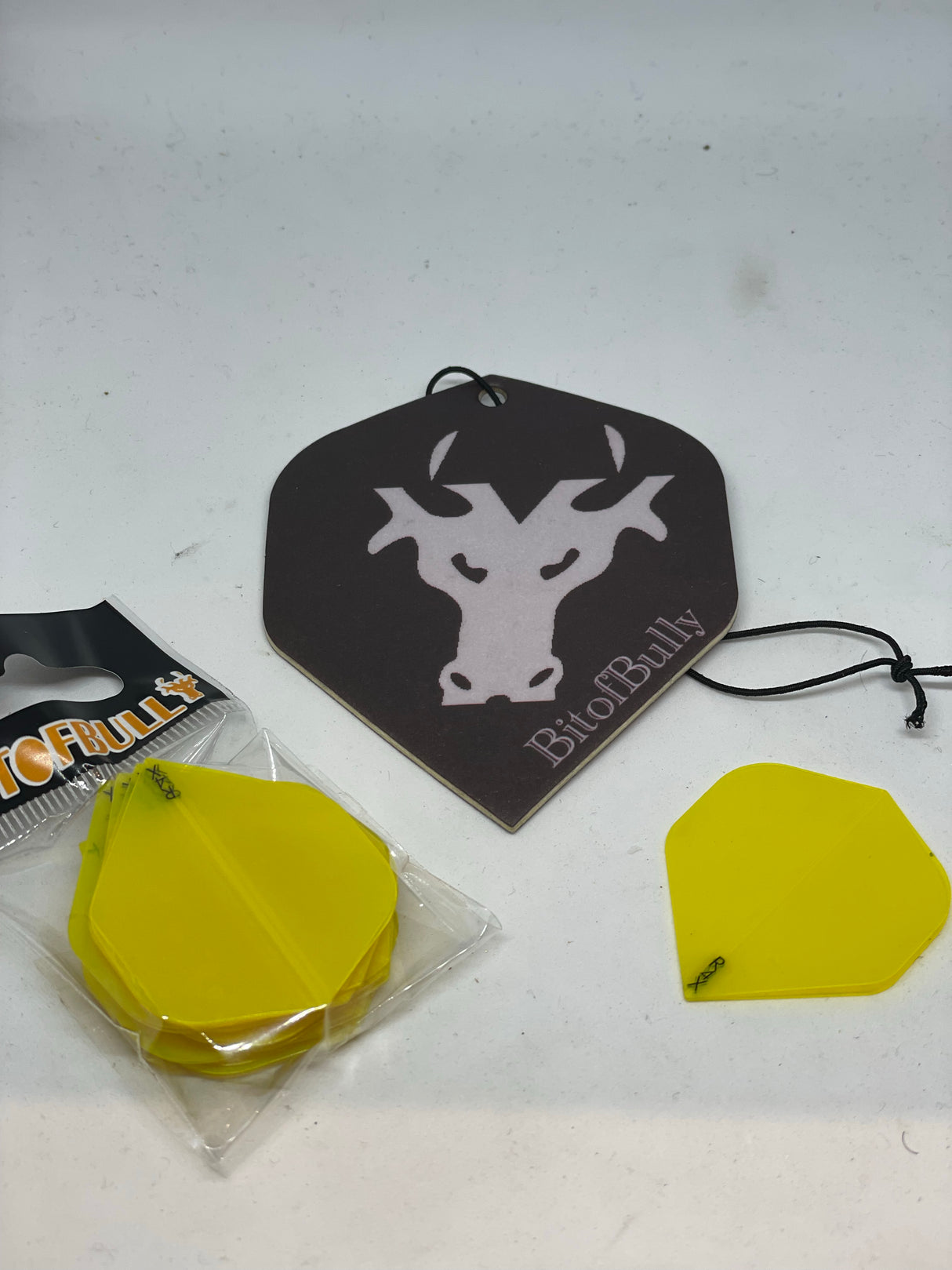 Ruthless Yellow Transparent R4X standard shape dart flights 5 sets